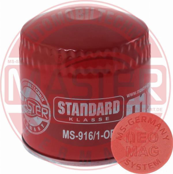MASTER-SPORT 916/1-OFMG-PCS-MS - Filtro olio www.autoricambi360.it