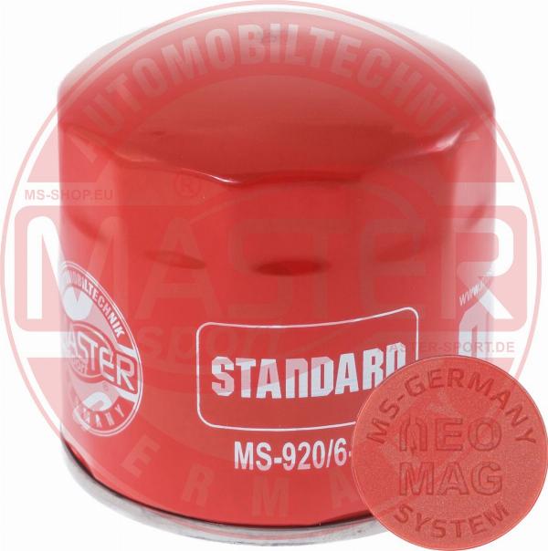 MASTER-SPORT 920/6-OFMG-PCS-MS - Filtro olio www.autoricambi360.it