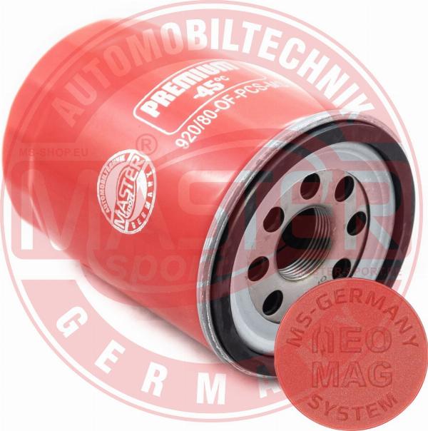 MASTER-SPORT 920/80-OFMG-PCS-MS - Filtro olio www.autoricambi360.it