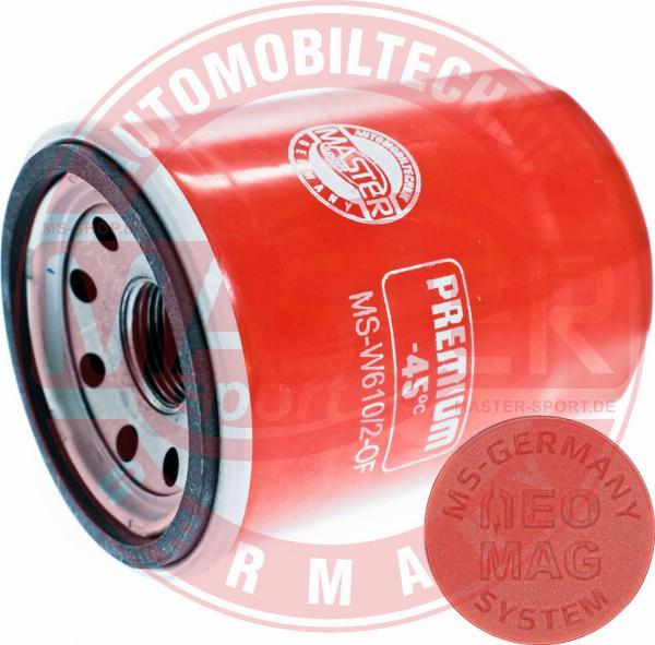 MASTER-SPORT 610/2-OFMG-PCS-MS - Filtro olio www.autoricambi360.it
