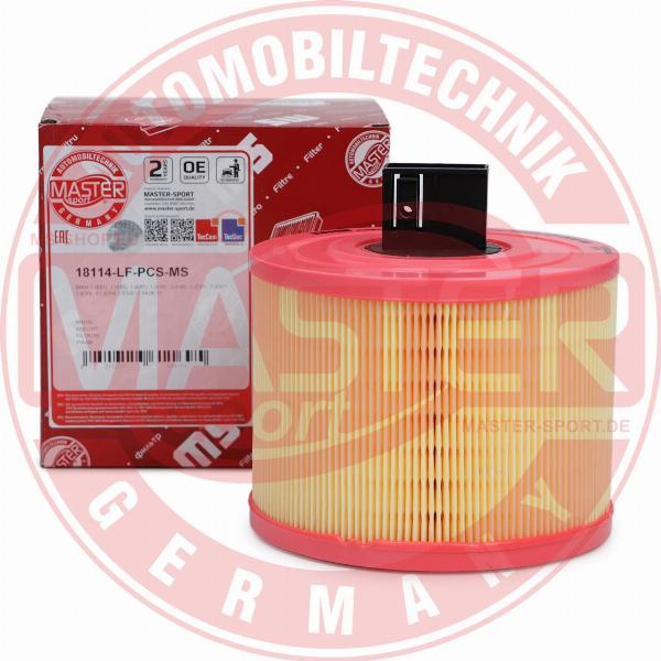 MASTER-SPORT 18114-LF-PCS-MS - Filtro aria www.autoricambi360.it