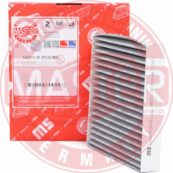 MASTER-SPORT 1827/1-IF-PCS-MS - Filtro, Aria abitacolo www.autoricambi360.it