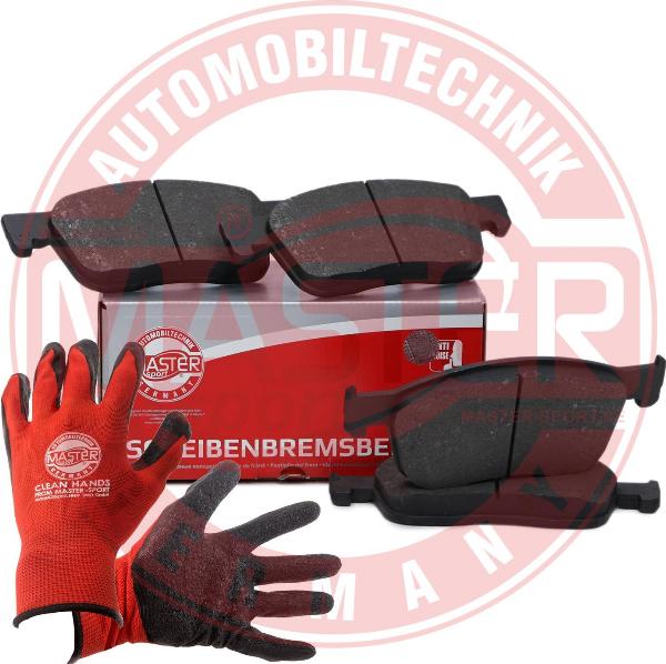 MASTER-SPORT 13046073312N-SET-MSP - Kit pastiglie freno, Freno a disco www.autoricambi360.it