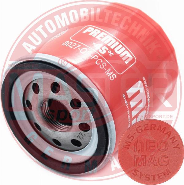 MASTER-SPORT 8027-OFMG-PCS-MS - Filtro olio www.autoricambi360.it