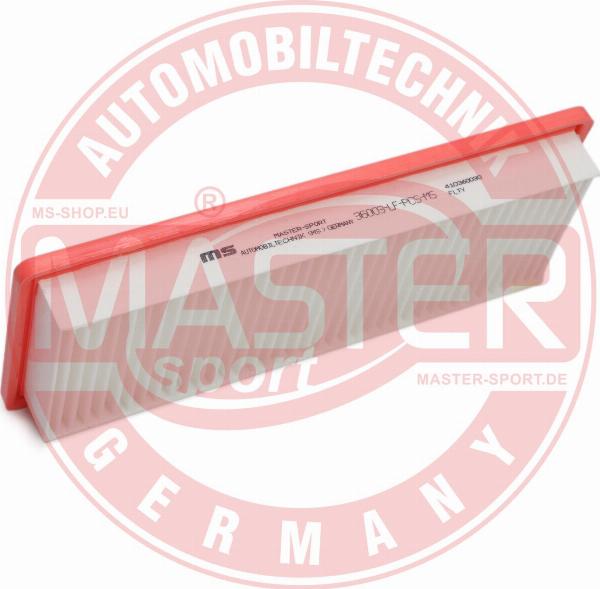 MASTER-SPORT 36003-LF-PCS-MS - Filtro aria www.autoricambi360.it