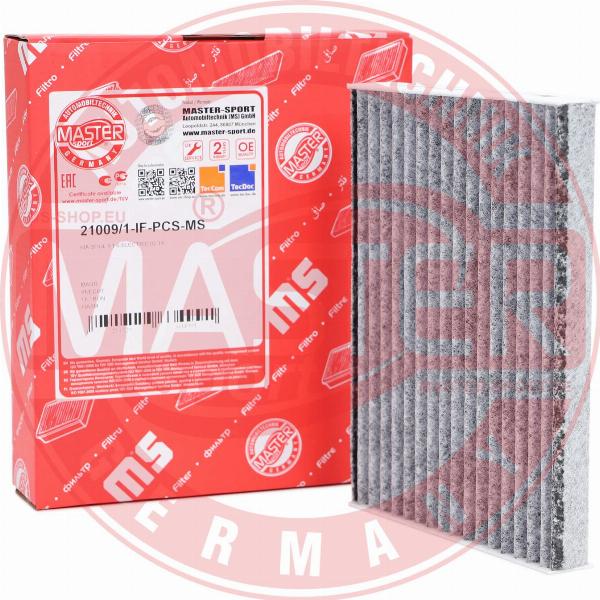 MASTER-SPORT 21009/1-IF-PCS-MS - Filtro, Aria abitacolo www.autoricambi360.it