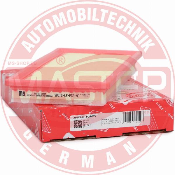 MASTER-SPORT 28013-LF-PCS-MS - Filtro aria www.autoricambi360.it