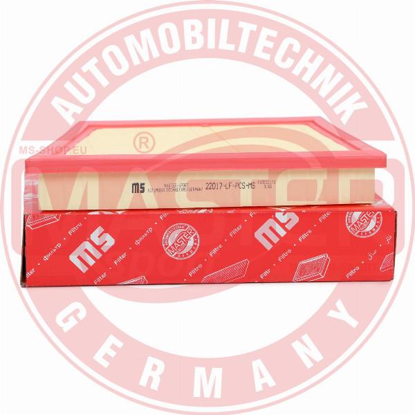 MASTER-SPORT 22017-LF-PCS-MS - Filtro aria www.autoricambi360.it