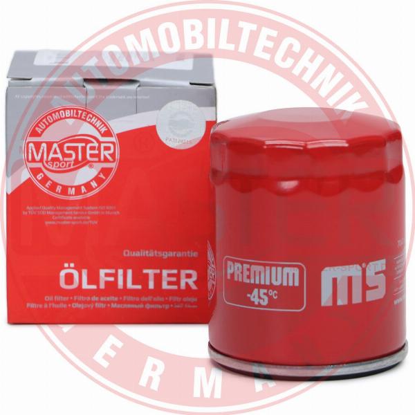 MASTER-SPORT 7063-OF-PCS-MS - Filtro olio www.autoricambi360.it