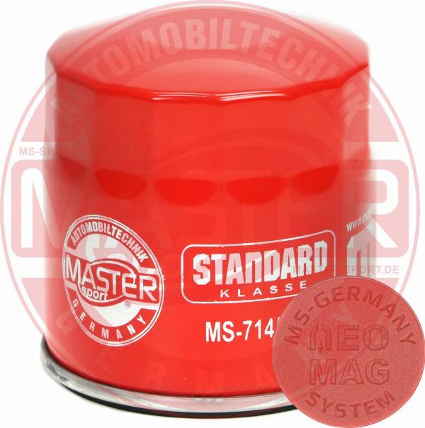 MASTER-SPORT 714/3-OFMG-PCS-MS - Filtro olio www.autoricambi360.it