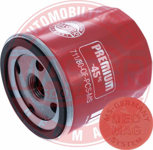 MASTER-SPORT 711/80-OFMG-PCS-MS - Filtro olio www.autoricambi360.it