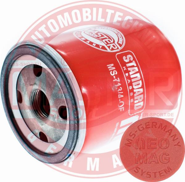 MASTER-SPORT 713/4-OFMG-PCS-MS - Filtro olio www.autoricambi360.it