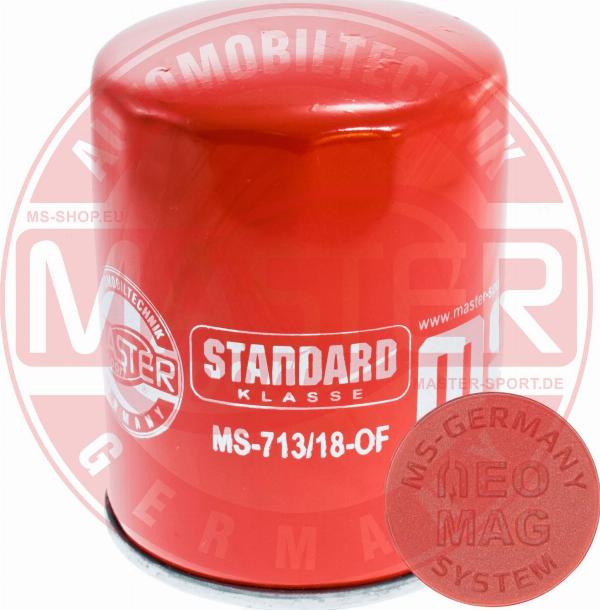 MASTER-SPORT 713/18-OFMG-PCS-MS - Filtro olio www.autoricambi360.it