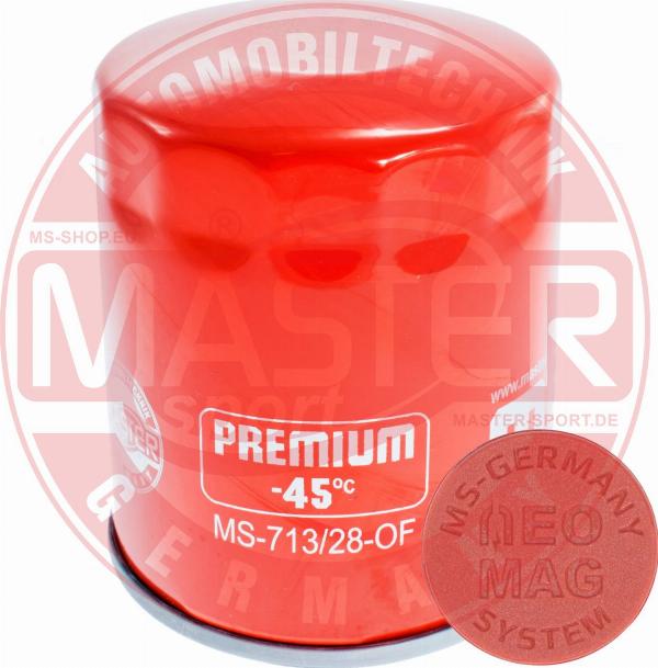 MASTER-SPORT 713/28-OFMG-PCS-MS - Filtro olio www.autoricambi360.it