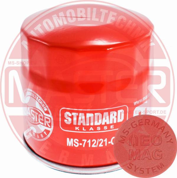 MASTER-SPORT 712/21-OFMG-PCS-MS - Filtro olio www.autoricambi360.it