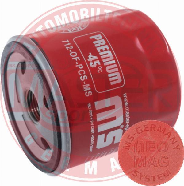 MASTER-SPORT 712-OFMG-PCS-MS - Filtro olio www.autoricambi360.it