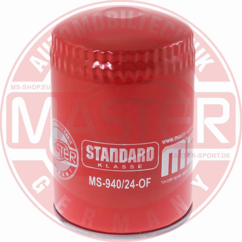 MASTER-SPORT 940/24-OF-PCS-MS - Filtro olio www.autoricambi360.it