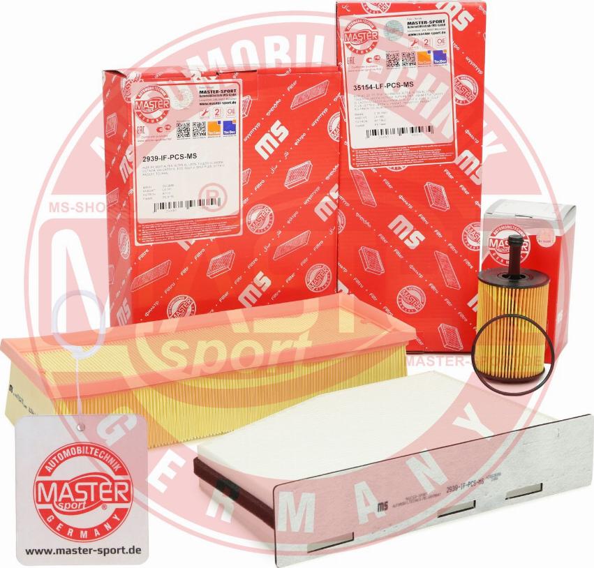 MASTER-SPORT 450001992P - Kit filtri www.autoricambi360.it