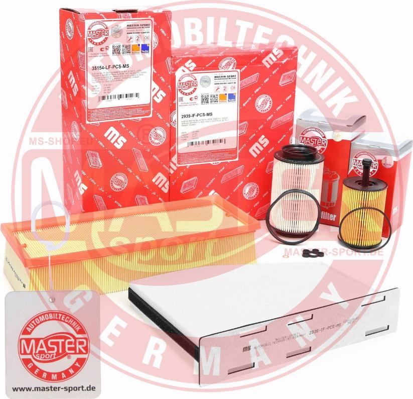 MASTER-SPORT 450001983P - Kit filtri www.autoricambi360.it