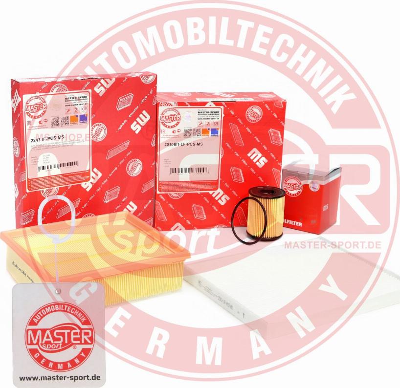 MASTER-SPORT 450001412P - Kit filtri www.autoricambi360.it