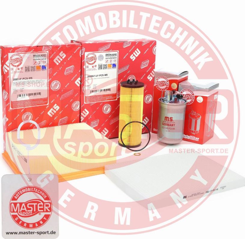 MASTER-SPORT 450001652P - Kit filtri www.autoricambi360.it