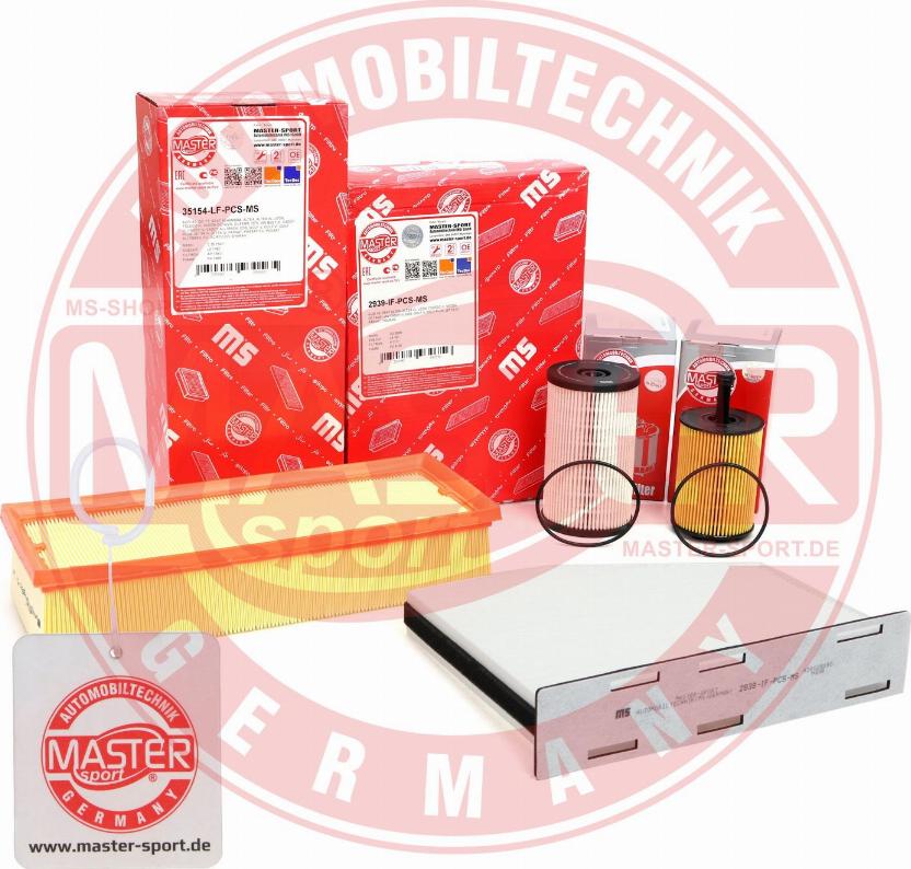 MASTER-SPORT 450001012P - Kit filtri www.autoricambi360.it