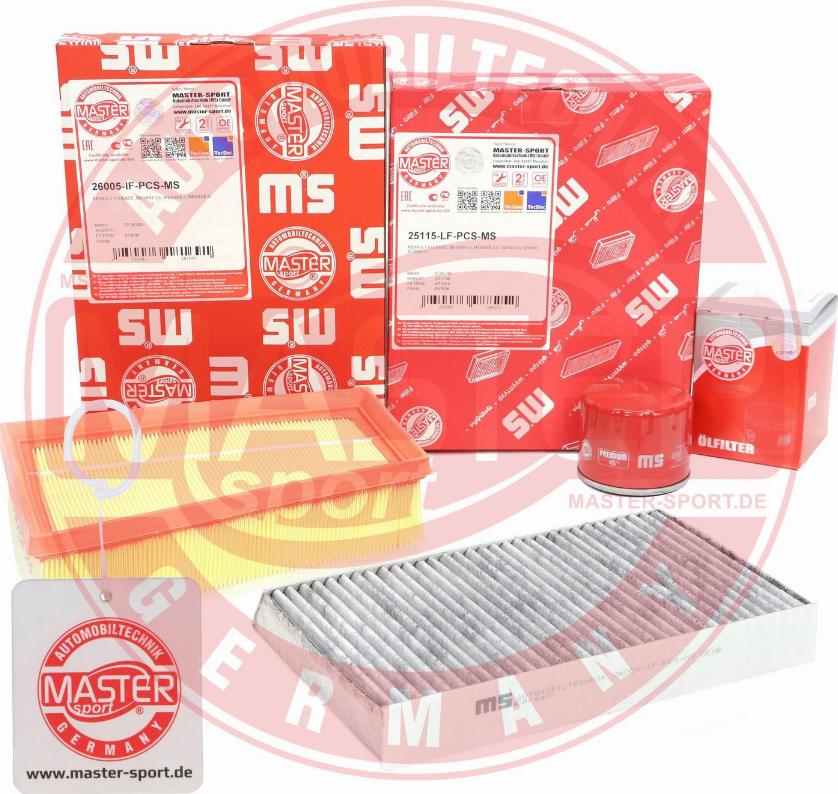 MASTER-SPORT 450002443P - Kit filtri www.autoricambi360.it