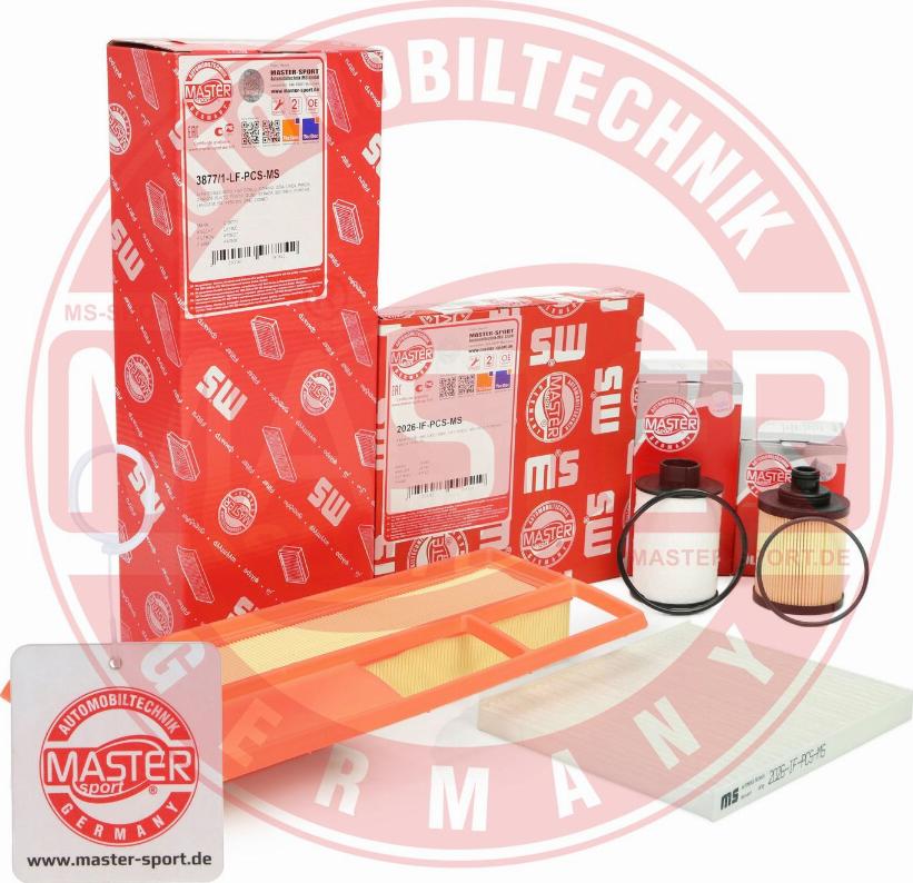 MASTER-SPORT 450002462P - Kit filtri www.autoricambi360.it