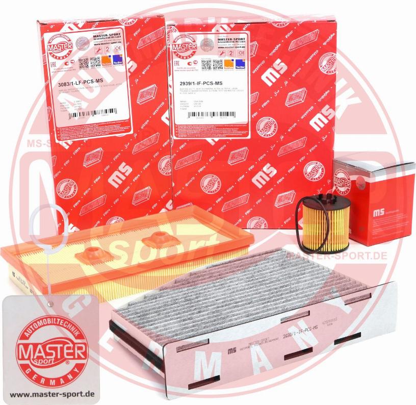MASTER-SPORT 450002203P - Kit filtri www.autoricambi360.it