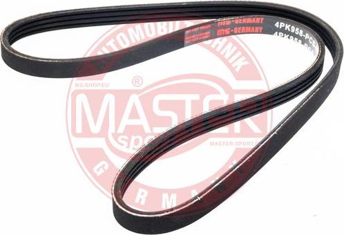 MASTER-SPORT 4PK958-PCS-MS - Cinghia Poly-V www.autoricambi360.it