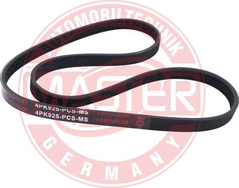 MASTER-SPORT 4PK925-PCS-MS - Cinghia Poly-V www.autoricambi360.it