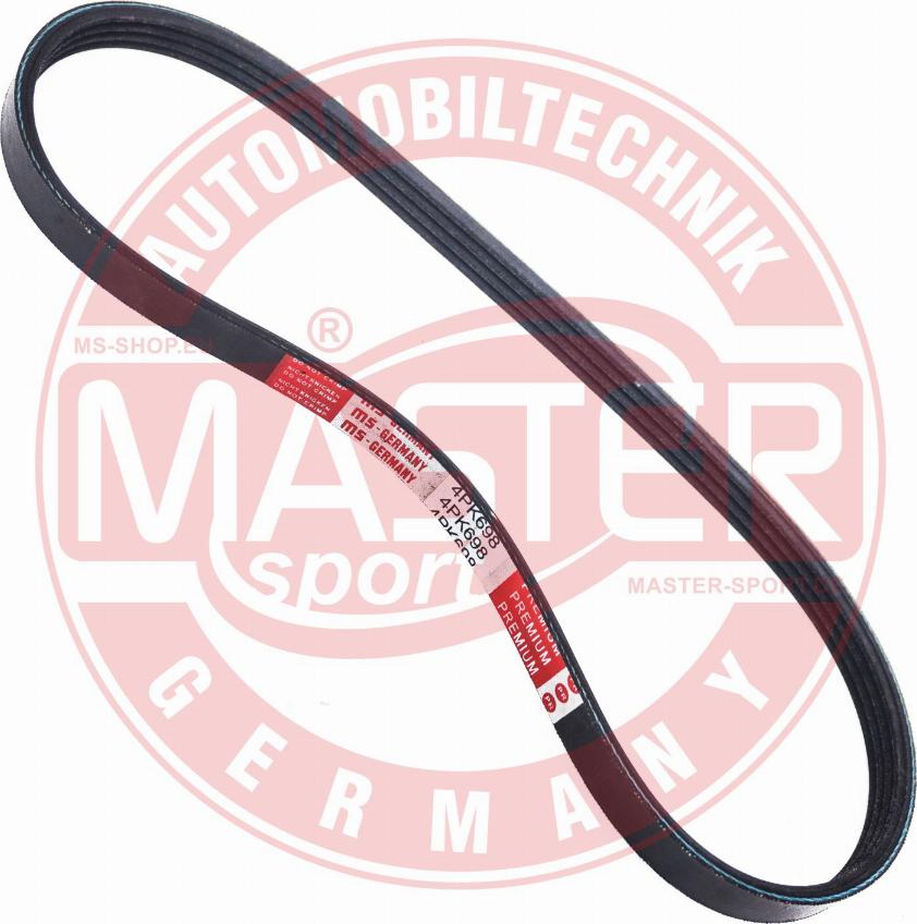 MASTER-SPORT 4PK695-PCS-MS - Cinghia Poly-V www.autoricambi360.it
