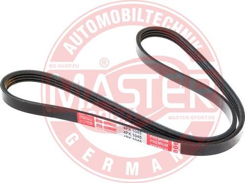 MASTER-SPORT 4PK1045-PCS-MS - Cinghia Poly-V www.autoricambi360.it