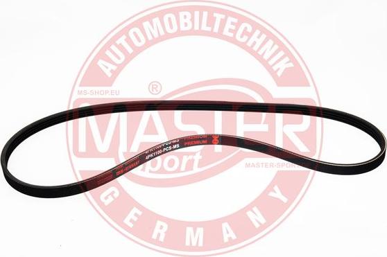 MASTER-SPORT 4PK1100-PCS-MS - Cinghia Poly-V www.autoricambi360.it