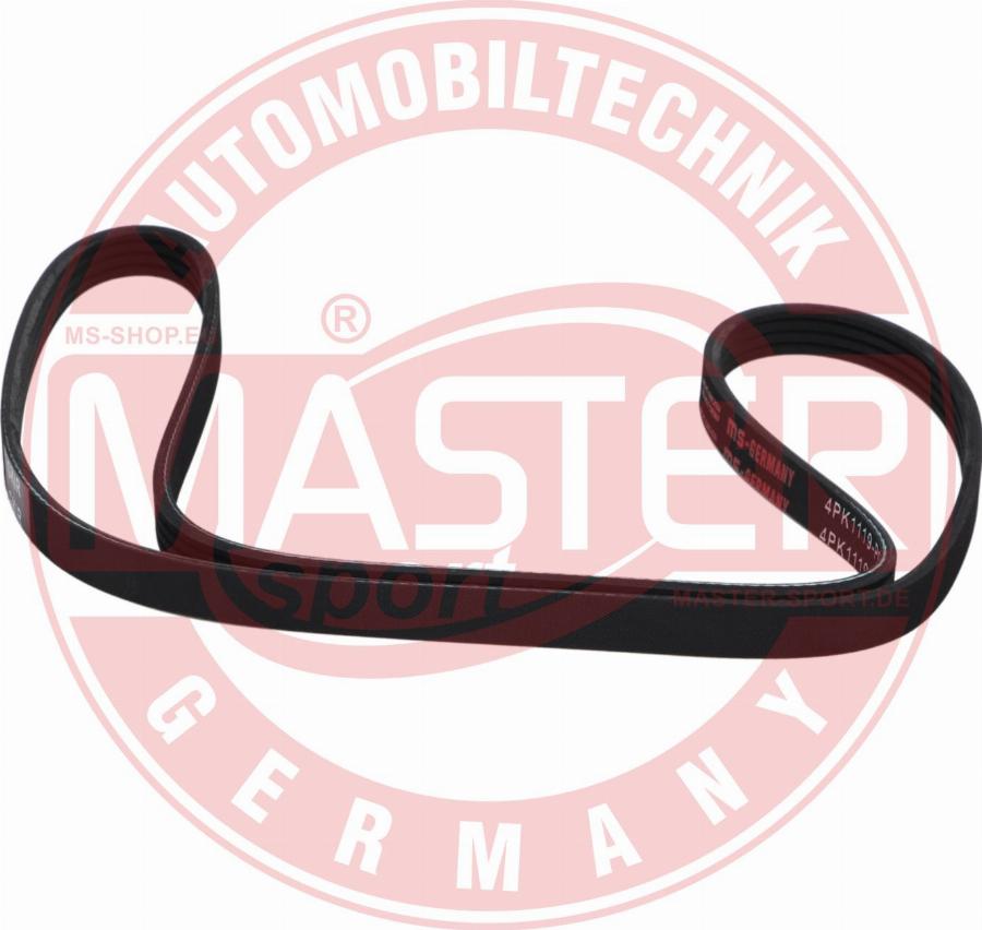 MASTER-SPORT 4PK1119-PCS-MS - Cinghia Poly-V www.autoricambi360.it