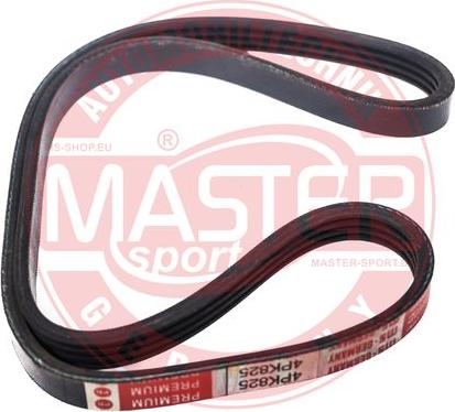 MASTER-SPORT 4PK825-PCS-MS - Cinghia Poly-V www.autoricambi360.it