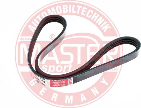 MASTER-SPORT 4PK760-PCS-MS - Cinghia Poly-V www.autoricambi360.it