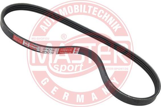 MASTER-SPORT 4PK718-PCS-MS - Cinghia Poly-V www.autoricambi360.it
