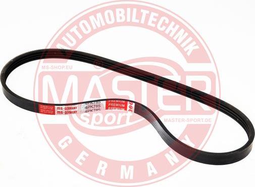 MASTER-SPORT 4PK785-PCS-MS - Cinghia Poly-V www.autoricambi360.it