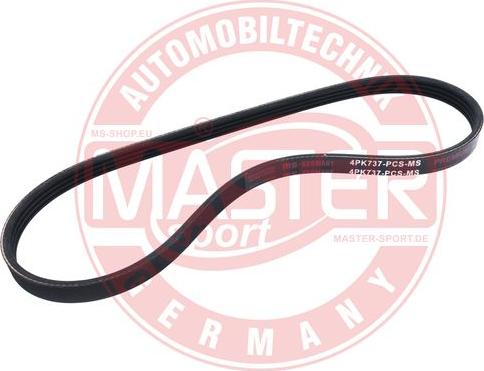 MASTER-SPORT 4PK737-PCS-MS - Cinghia Poly-V www.autoricambi360.it
