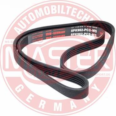 MASTER-SPORT 5PK962-PCS-MS - Cinghia Poly-V www.autoricambi360.it