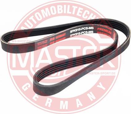 MASTER-SPORT 5PK915-PCS-MS - Cinghia Poly-V www.autoricambi360.it
