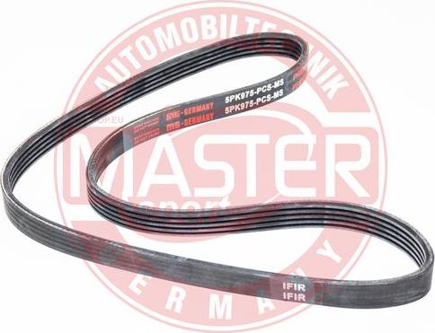 MASTER-SPORT 5PK975-PCS-MS - Cinghia Poly-V www.autoricambi360.it