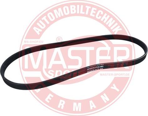 MASTER-SPORT 5PK970-PCS-MS - Cinghia Poly-V www.autoricambi360.it