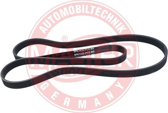 MASTER-SPORT 5PK1432-PCS-MS - Cinghia Poly-V www.autoricambi360.it