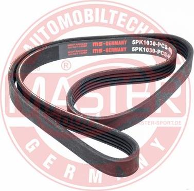 MASTER-SPORT 5PK1030-PCS-MS - Cinghia Poly-V www.autoricambi360.it