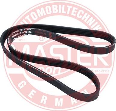 MASTER-SPORT 5PK1025-PCS-MS - Cinghia Poly-V www.autoricambi360.it