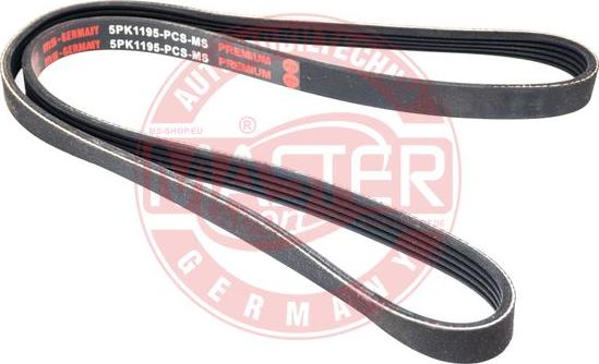 MASTER-SPORT 5PK1195-PCS-MS - Cinghia Poly-V www.autoricambi360.it