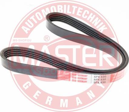 MASTER-SPORT 5PK830-PCS-MS - Cinghia Poly-V www.autoricambi360.it