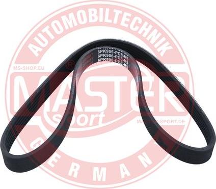 MASTER-SPORT 6PK906-PCS-MS - Cinghia Poly-V www.autoricambi360.it